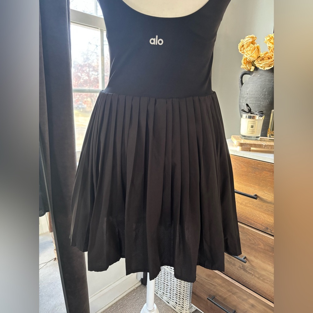 Alo Soft Tennis Pleated Dress - Picture 2 of 9